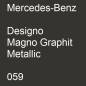 Preview: Mercedes-Benz, Designo Magno Graphit Metallic, 059.